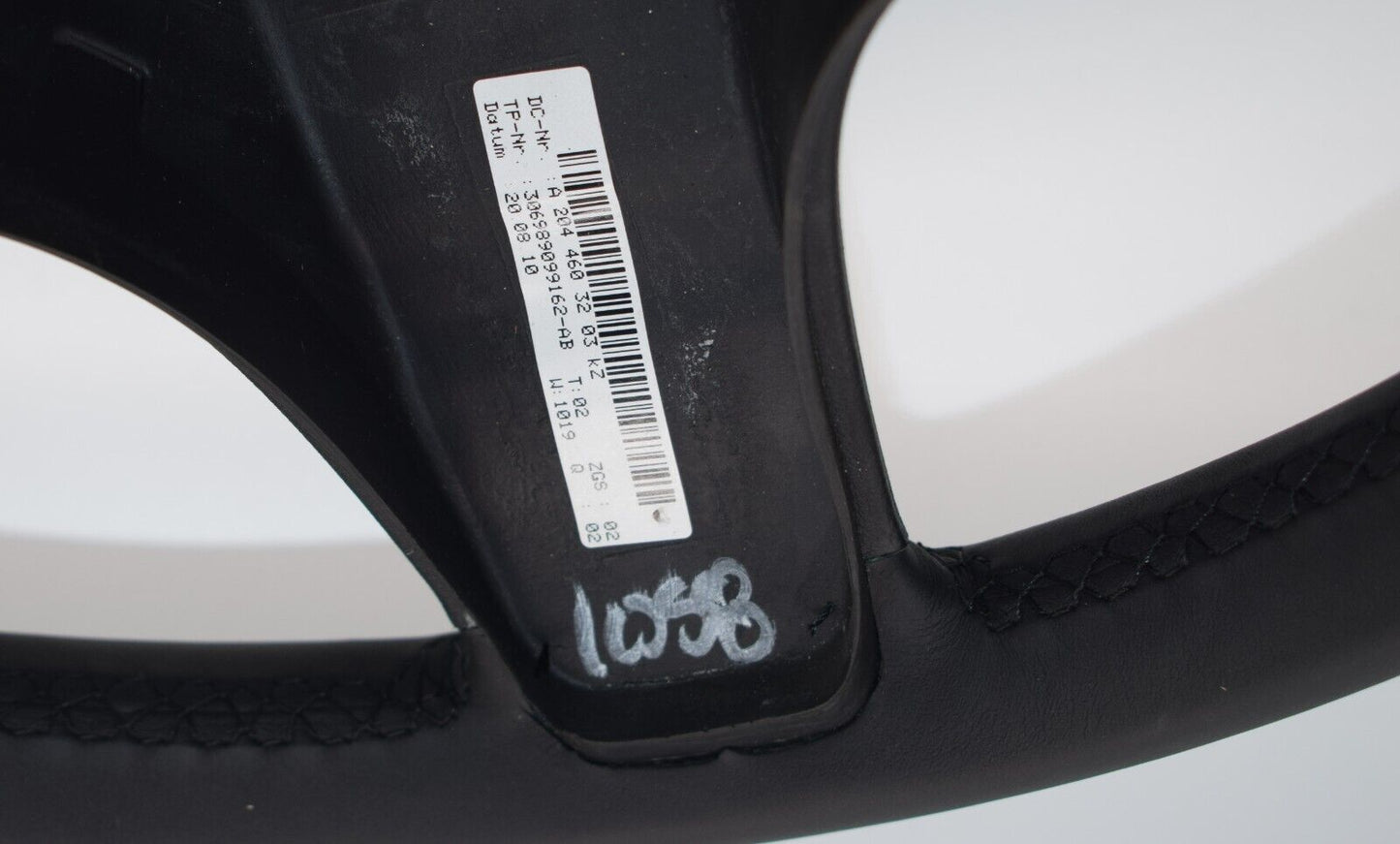 Original Mercedes C Klasse w204 Lederlenkrad Lenkrad a2044603203 schwarz