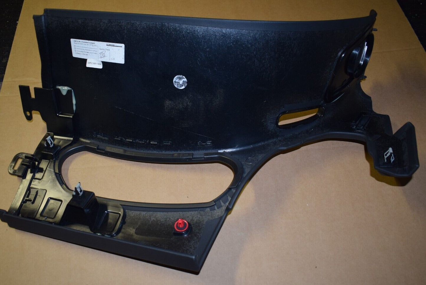 Original AMG C190 GT Abdeckung Bordkannte links Nappa Leder a1906906500