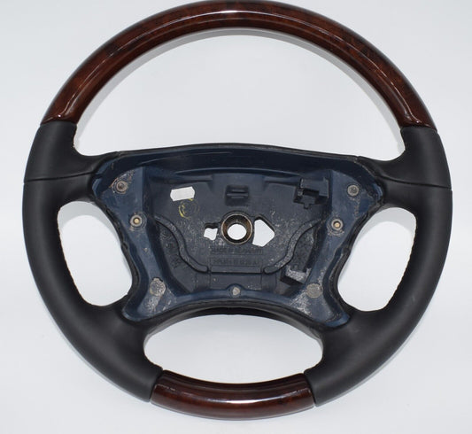 Mercedes Holzlenkrad R230 SL CLK w209 219 w211 w463 Schwarz Wurzelnuss