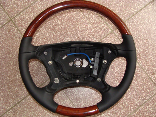 1 Mercedes W209 SL W230 CLS w219 a2304603003 Holzlenkrad r230 Holz Lenkrad NEU