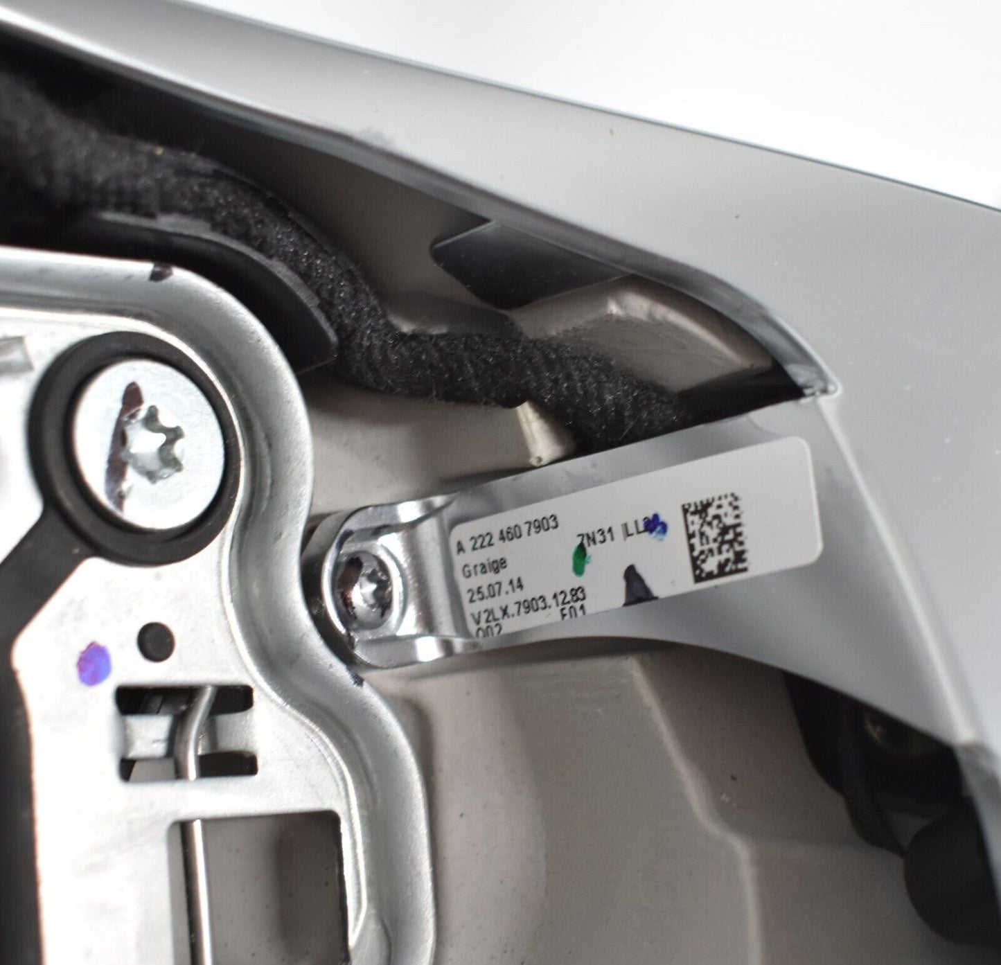 Original Mercedes Holzlenkrad w222 S Klasse Spurassistent schwarz a2224607903