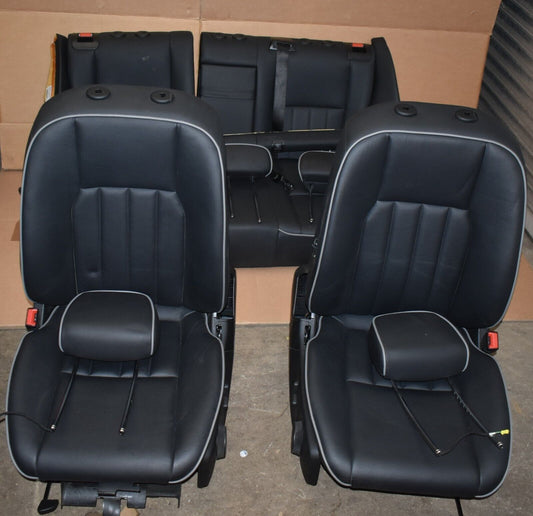 Original Mercedes GLK X204 Ledersitze schwarz Vordersitze Rücksitze Sitz