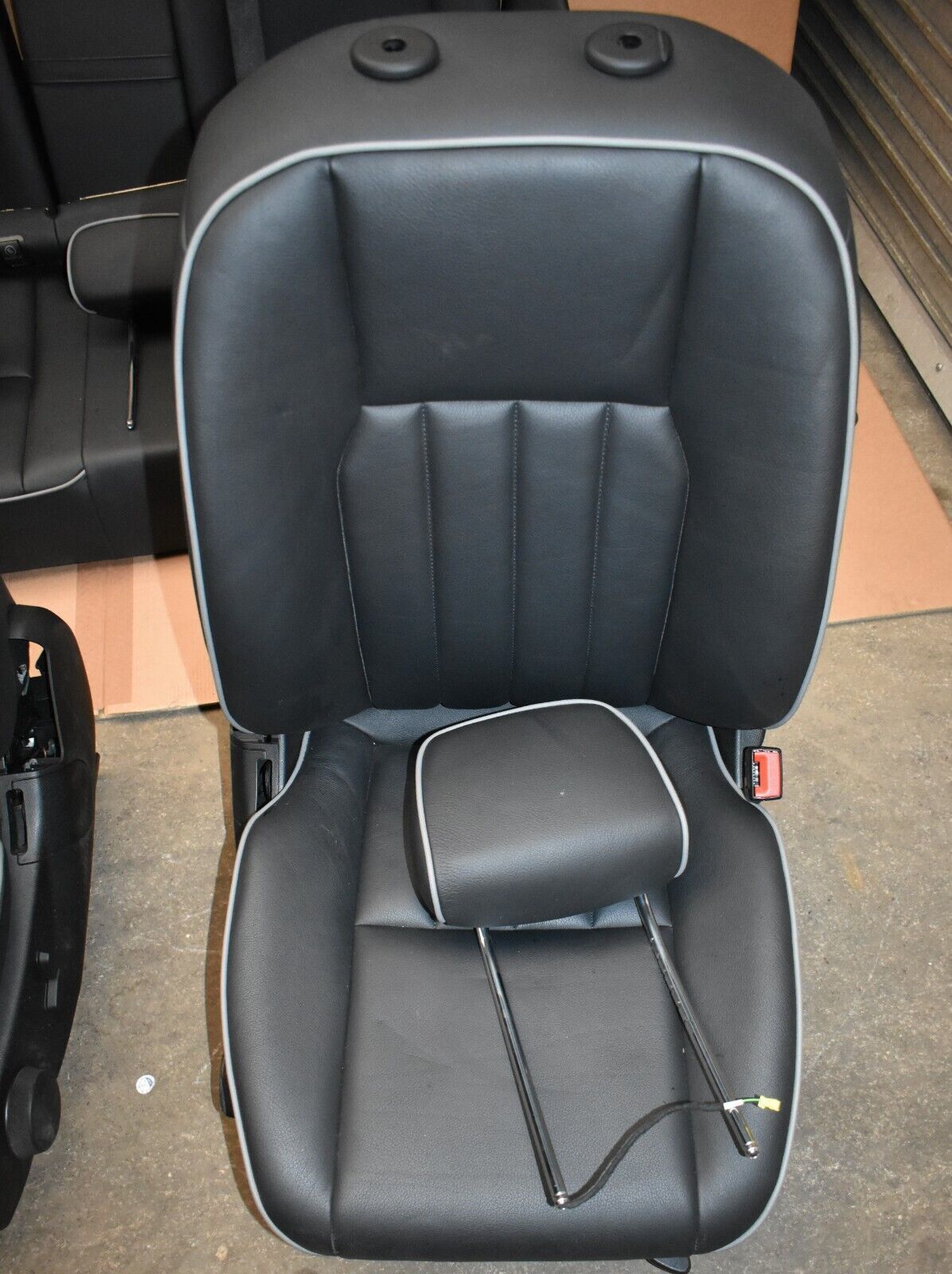 Original Mercedes GLK X204 Ledersitze schwarz Vordersitze Rücksitze Sitz