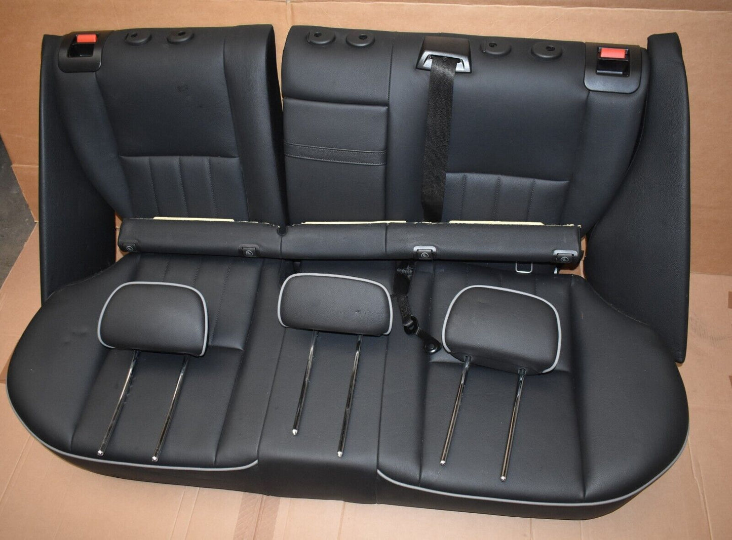 Original Mercedes GLK X204 Ledersitze schwarz Vordersitze Rücksitze Sitz
