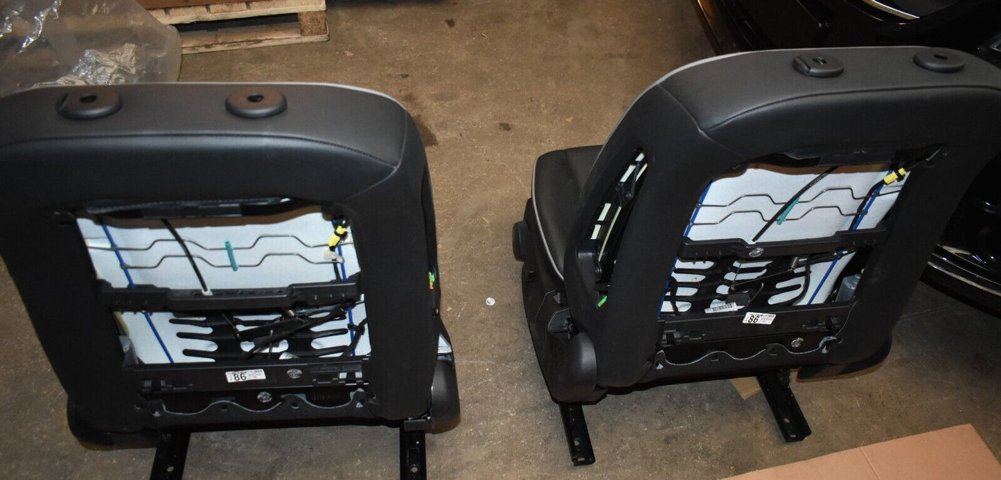 Original Mercedes GLK X204 Ledersitze schwarz Vordersitze Rücksitze Sitz