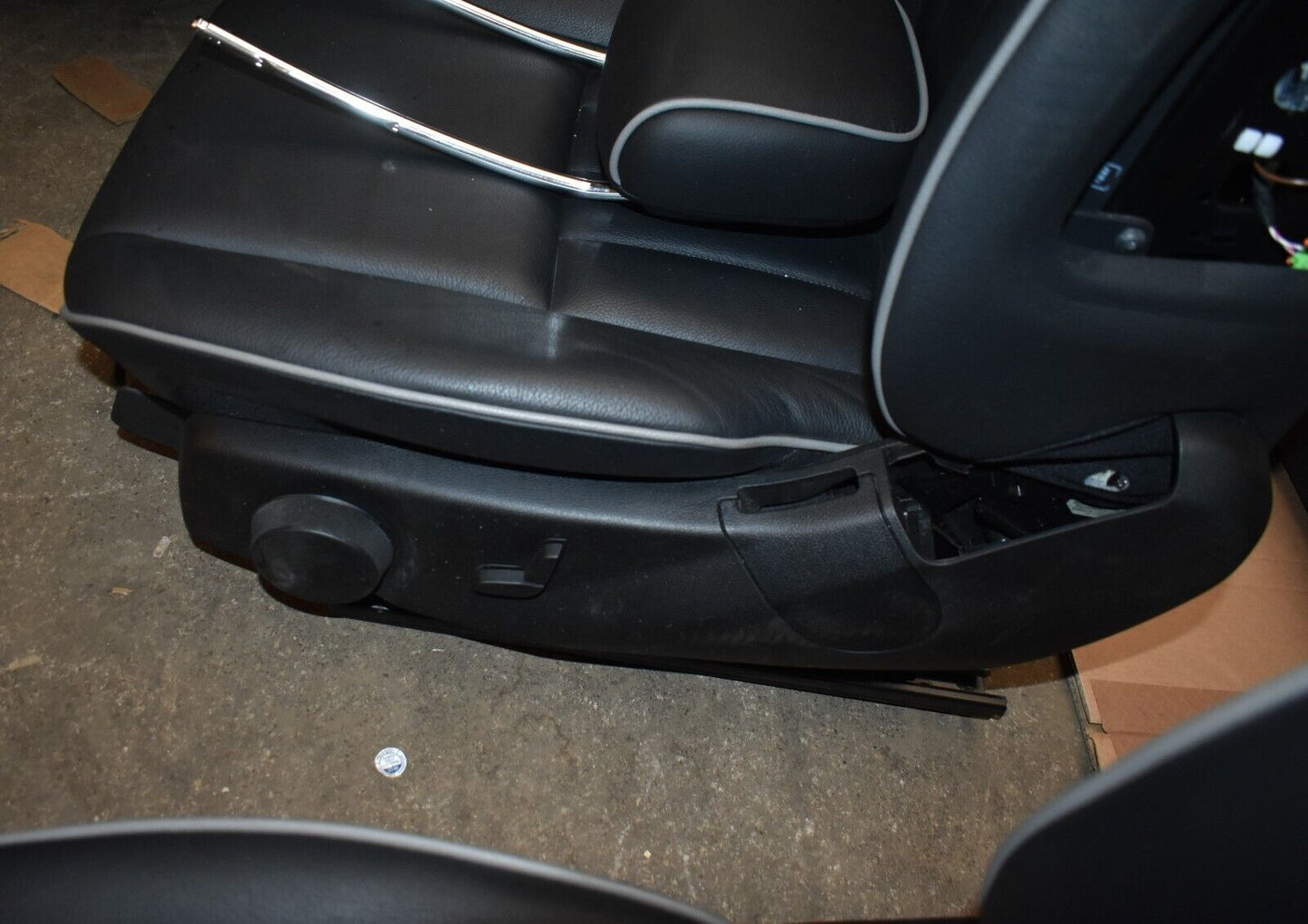 Original Mercedes GLK X204 Ledersitze schwarz Vordersitze Rücksitze Sitz