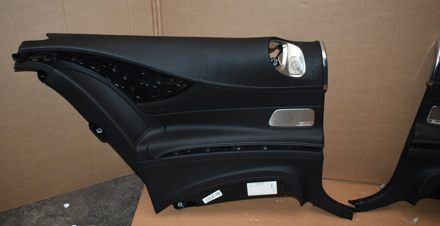 Original Mercedes C217 S Coupe Verkleidung hinten Rechts Links schwarz