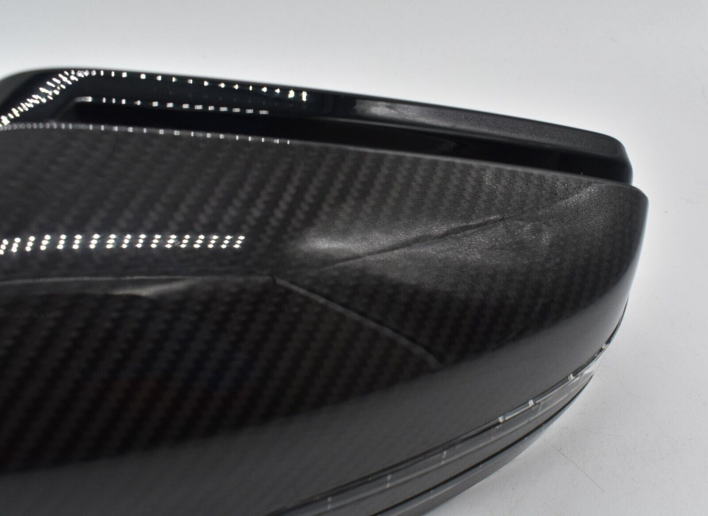 Original Mercedes w212 w218 Spiegelkappe Carbon a2128111107 Spiegelgehäuse