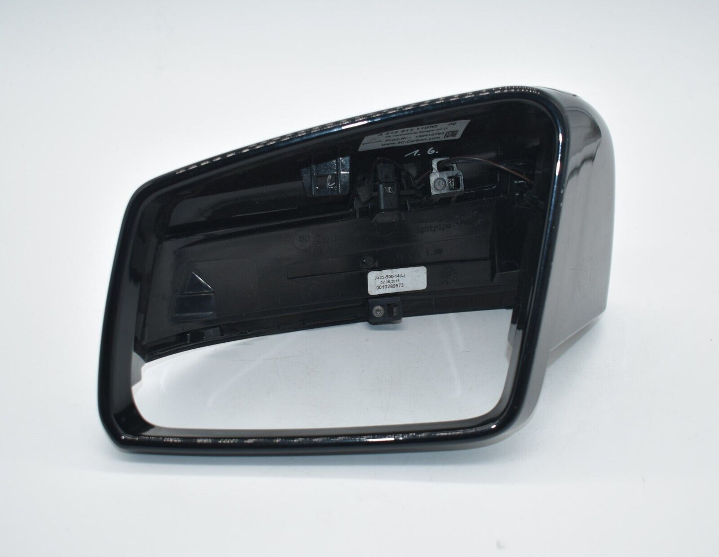Original Mercedes w212 w218 Spiegelkappe Carbon a2128111107 Spiegelgehäuse