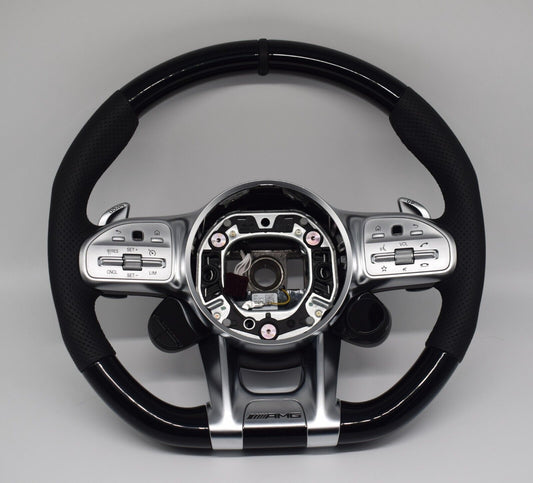 Original Mercedes AMG Performance Lenkrad Drivers Unit a0004605002 Klavierlack