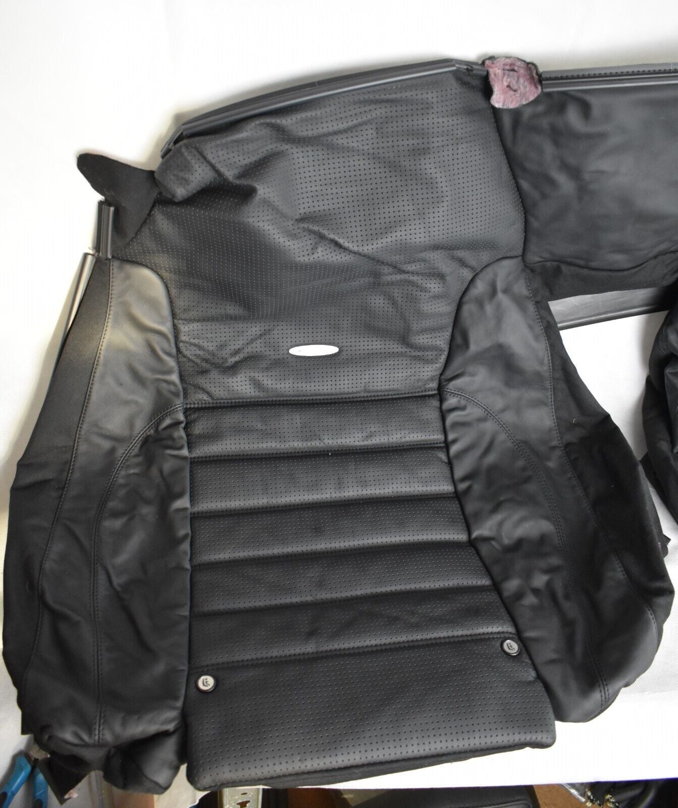 Original Mercedes CL 63 AMG Sitzbezug Leder Exklusive hinten lehne Rücksitzbank