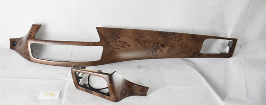 Original Mercedes w218 CLS Holzleiste Armaturenbrett A2186802471 Pappel hell