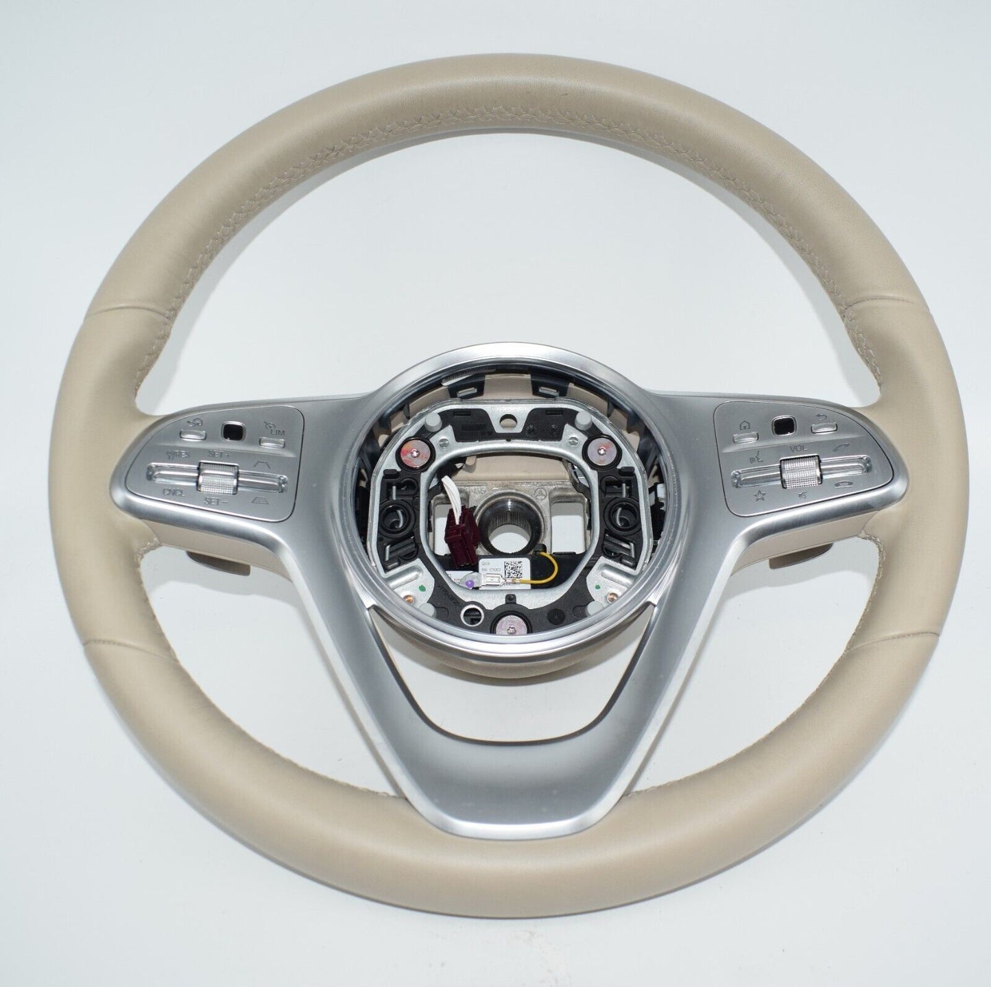 Original Mercedes w222 Lederlenkrad S Klasse A0004602704 Beige Luxus