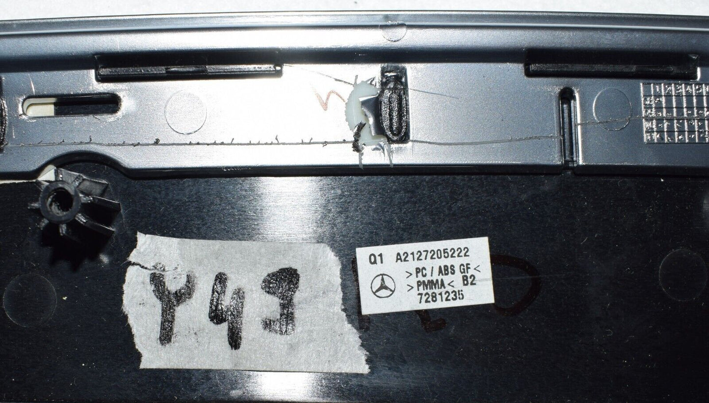 Original Mercedes w212 E Klasse Zierleiste vorne rechts a2127205222 Esche schwar