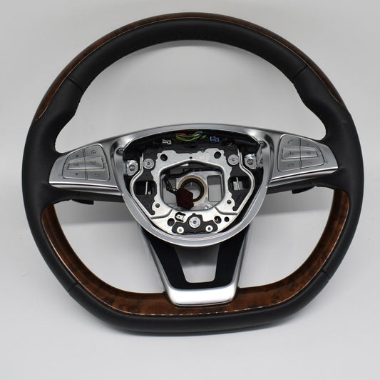 Original Mercedes Holzlenkrad w217 w222 S Klasse heizbar Wurzelnuss Spurassisten