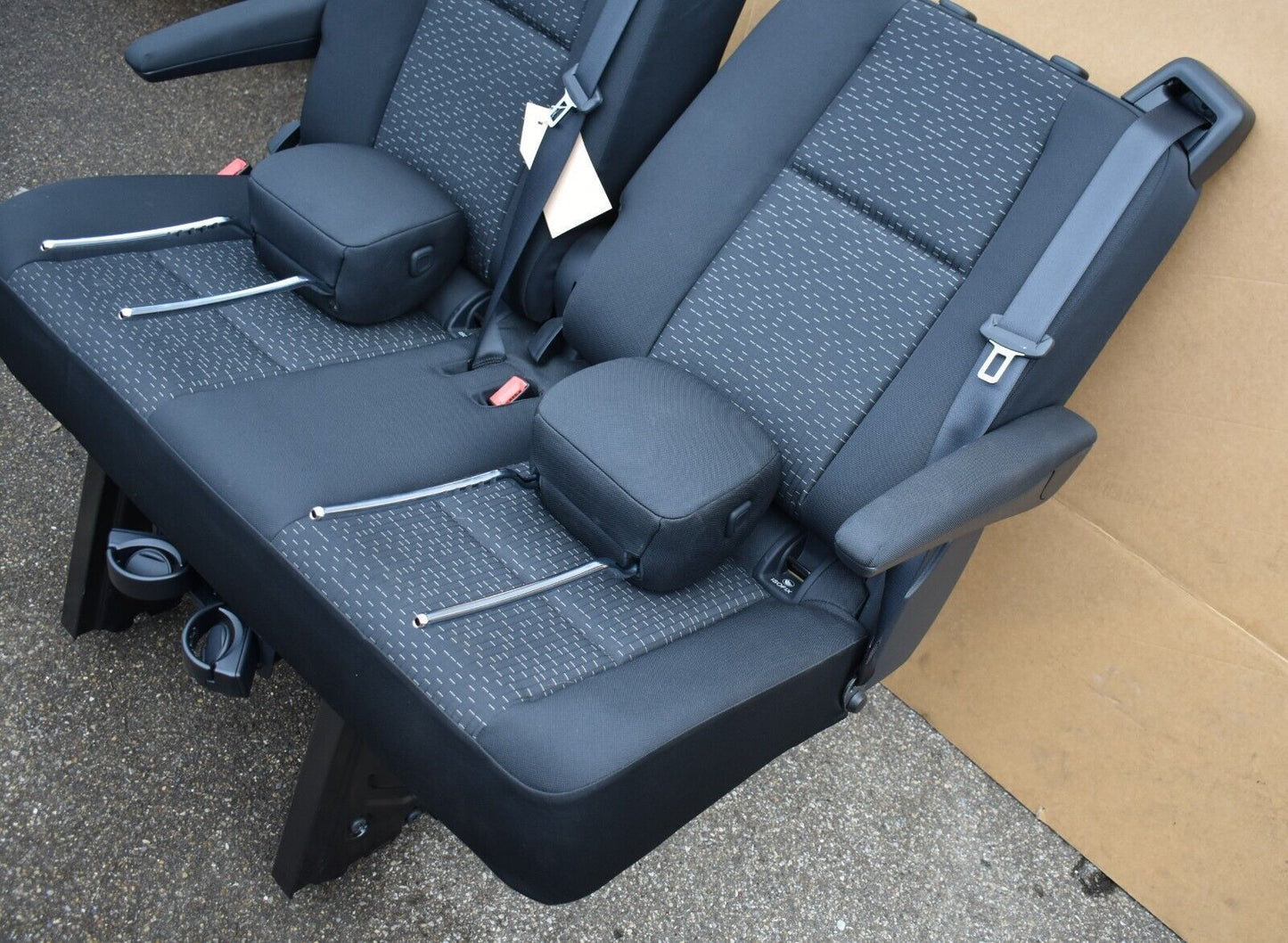 Mercedes w907 Sprinter 2er Sitzbank Doppelsitzbank verstellbare Lehne Komfort