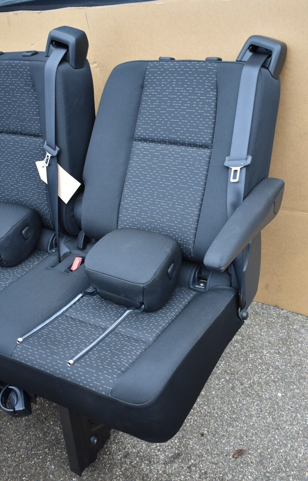 Mercedes w907 Sprinter 2er Sitzbank Doppelsitzbank verstellbare Lehne Komfort