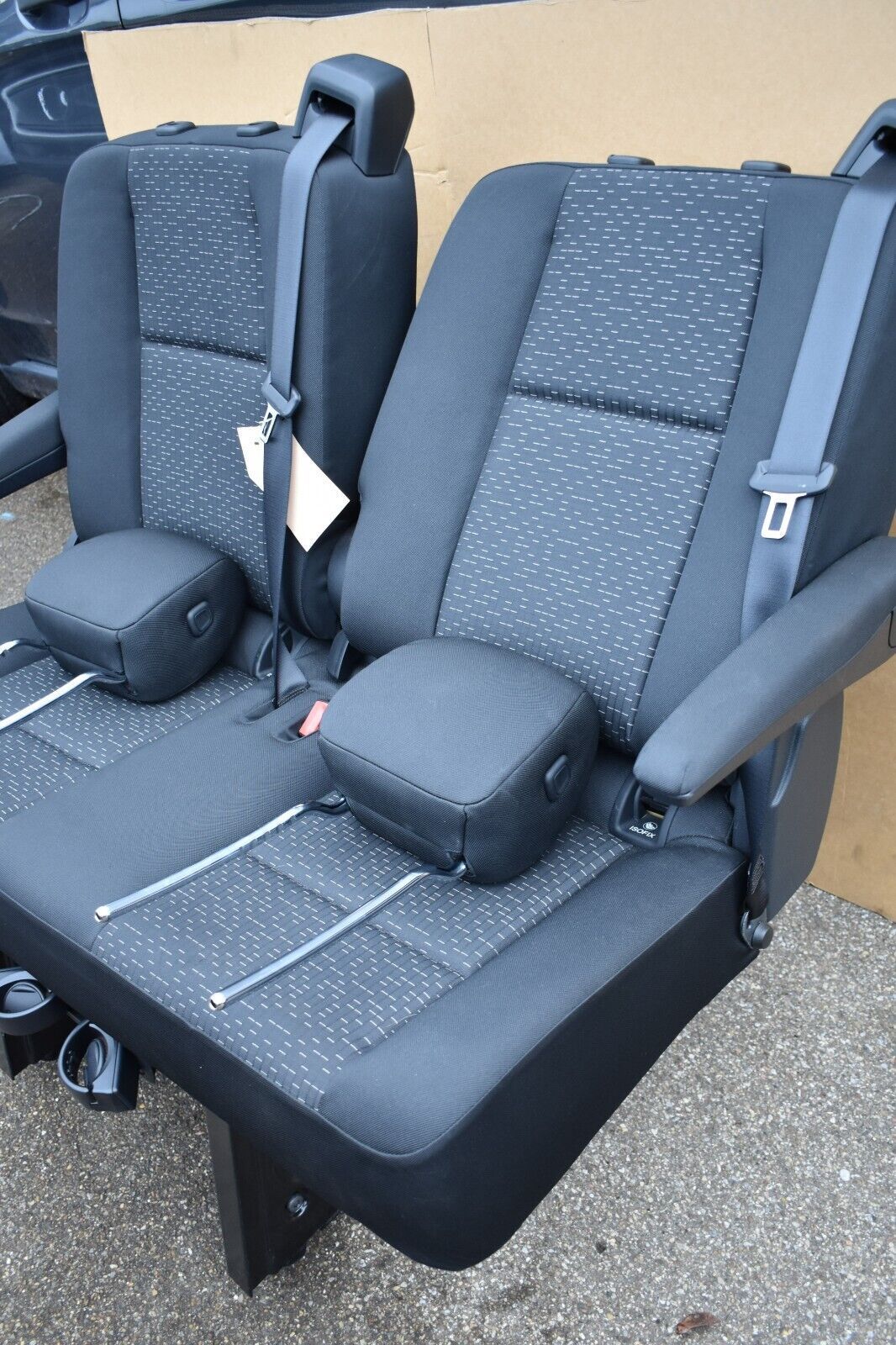 Mercedes w907 Sprinter 2er Sitzbank Doppelsitzbank verstellbare Lehne Komfort
