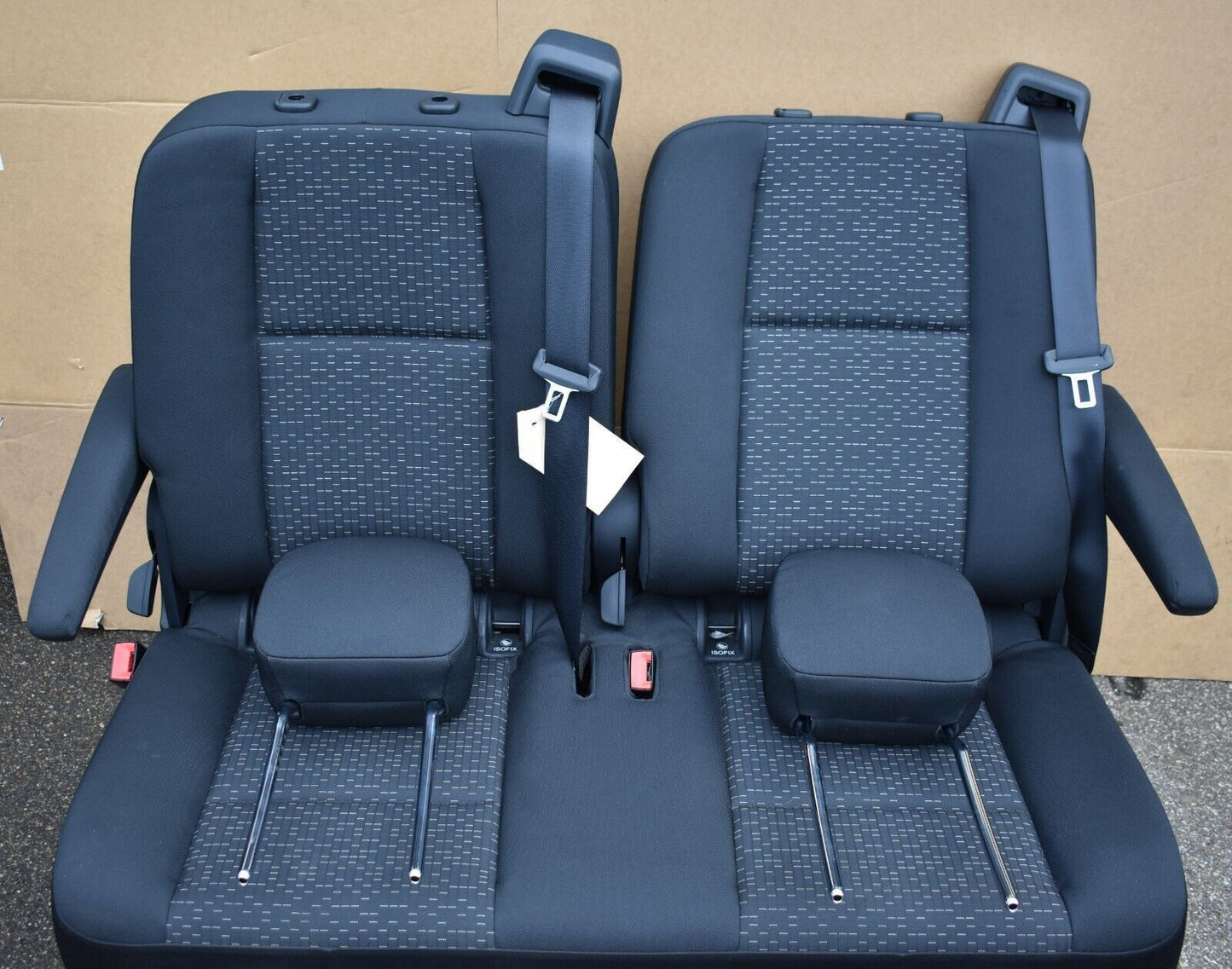 Mercedes w907 Sprinter 2er Sitzbank Doppelsitzbank verstellbare Lehne Komfort