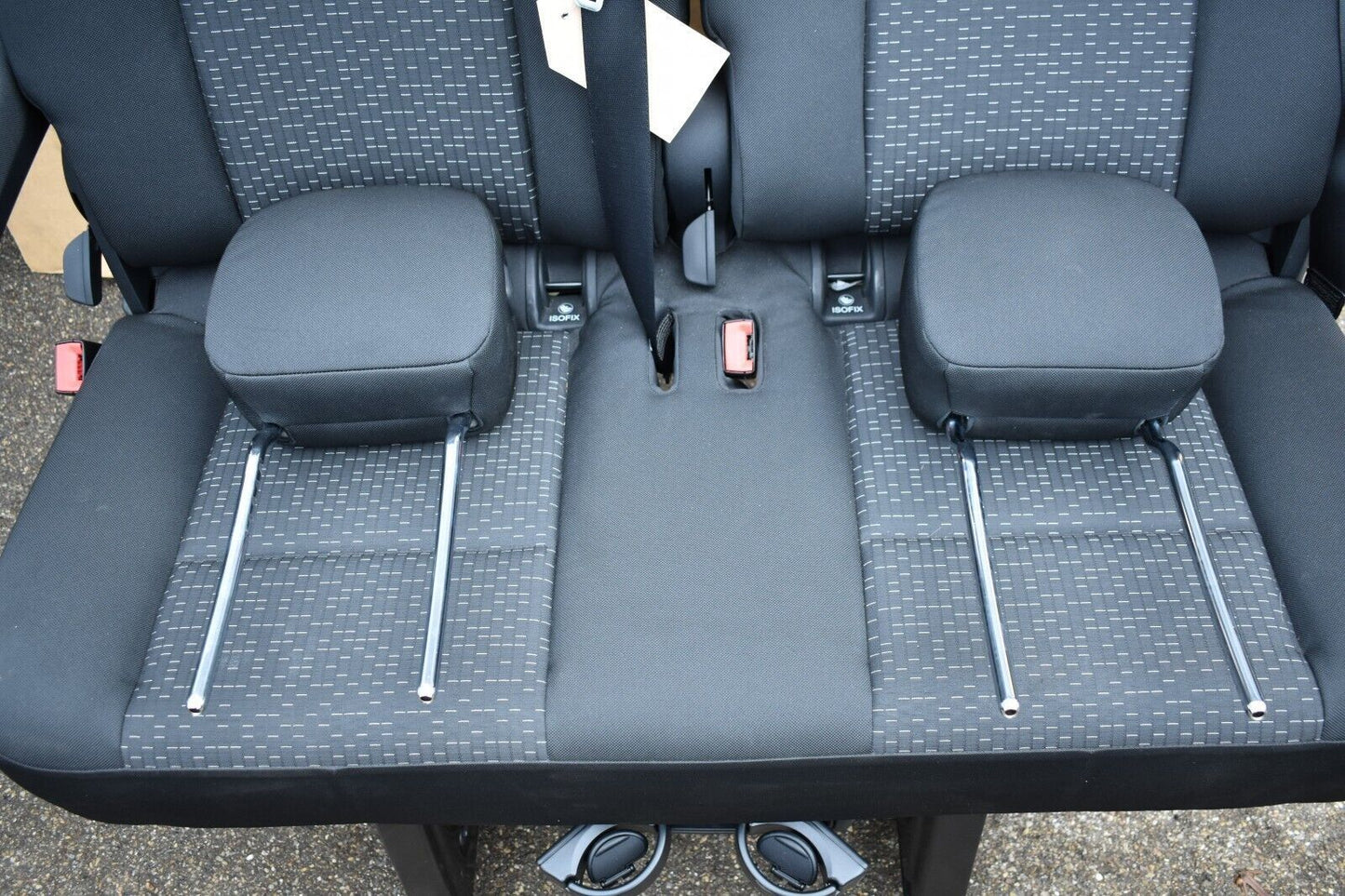 Mercedes w907 Sprinter 2er Sitzbank Doppelsitzbank verstellbare Lehne Komfort