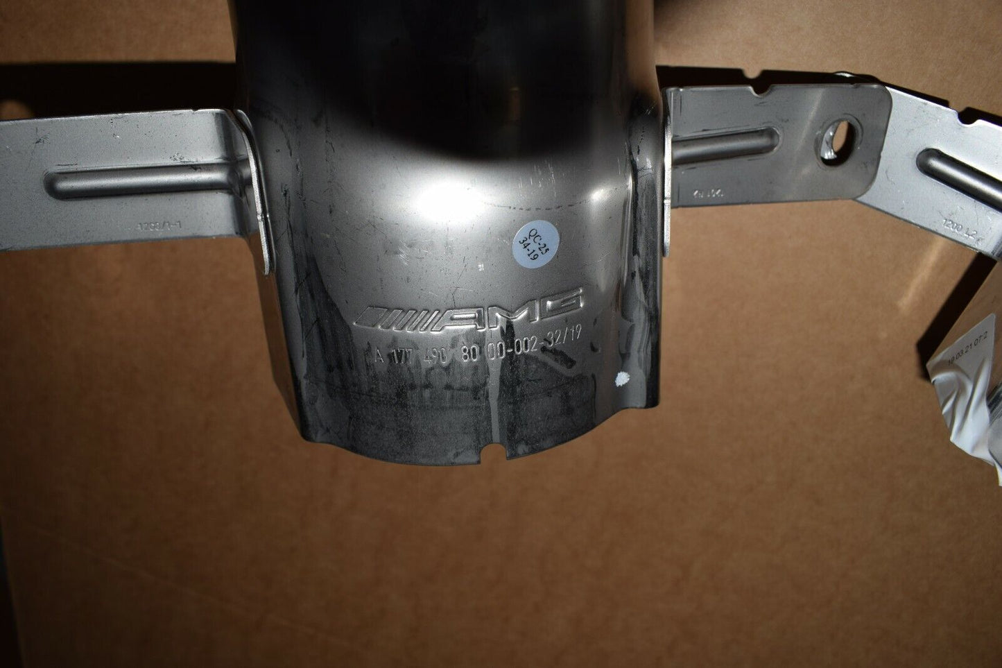 Original Mercedes Auspuffblende Endrohrblende Blende A35 w177 A Klasse CLA