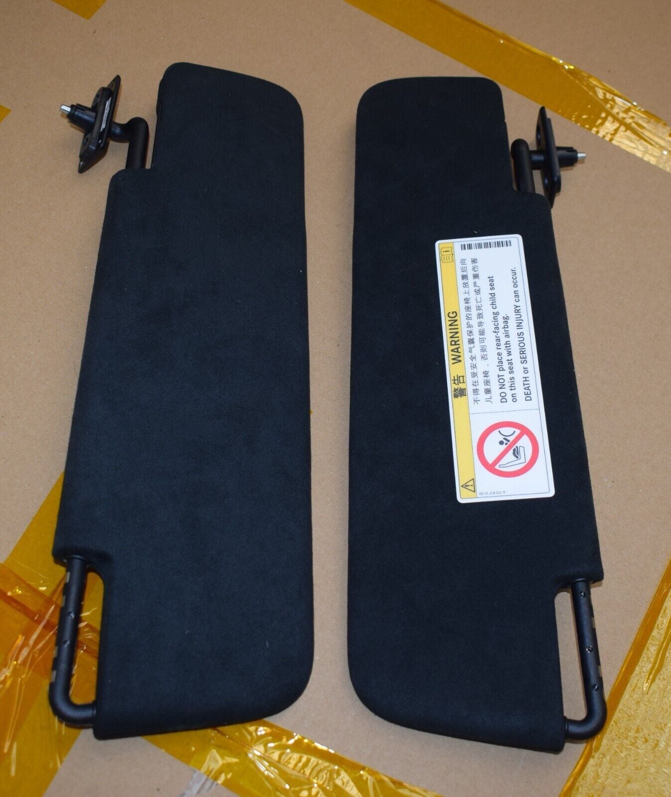 Original Mercedes AMG GT C190 190 Sonnenblende Paar