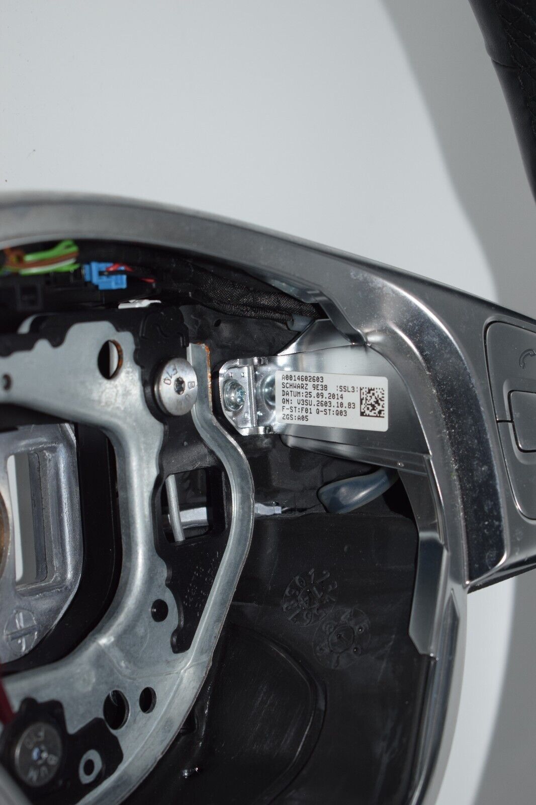 Original Mercedes Holzlenkrad w222 w217 SL w231 231 Lederlenkrad beheizbar