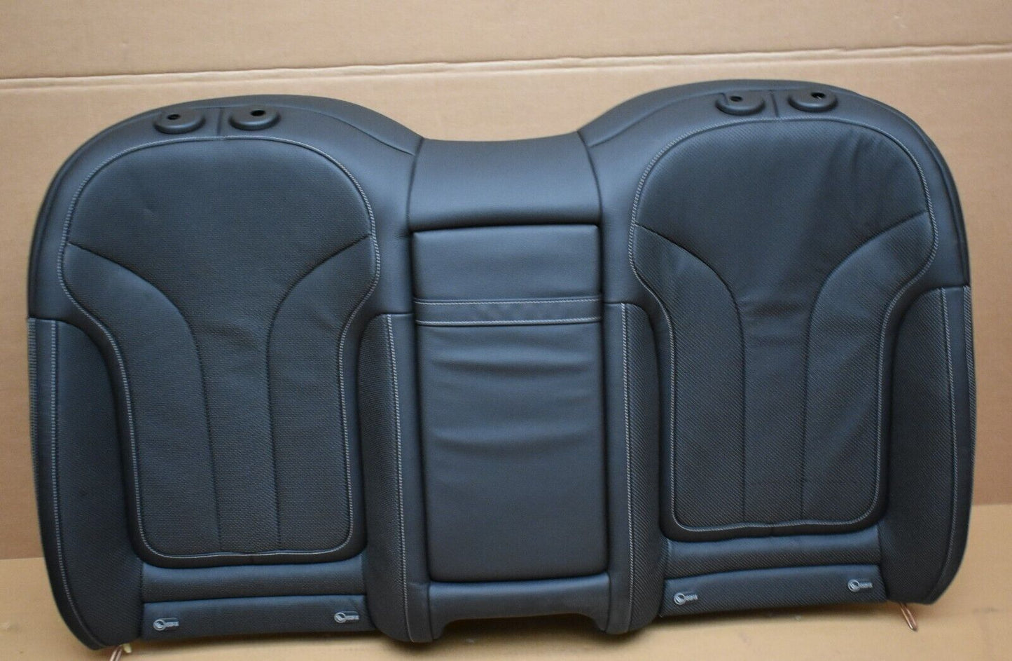 Original Mercedes C217 w217 S Coupe Rücksitzbank oberes Teil Lehne schwarz Leder