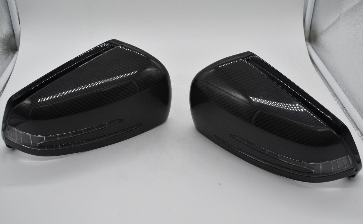 Original Mercedes w212 w221 w218 Außenspiegelkappe Carbon rechts links Spiegel