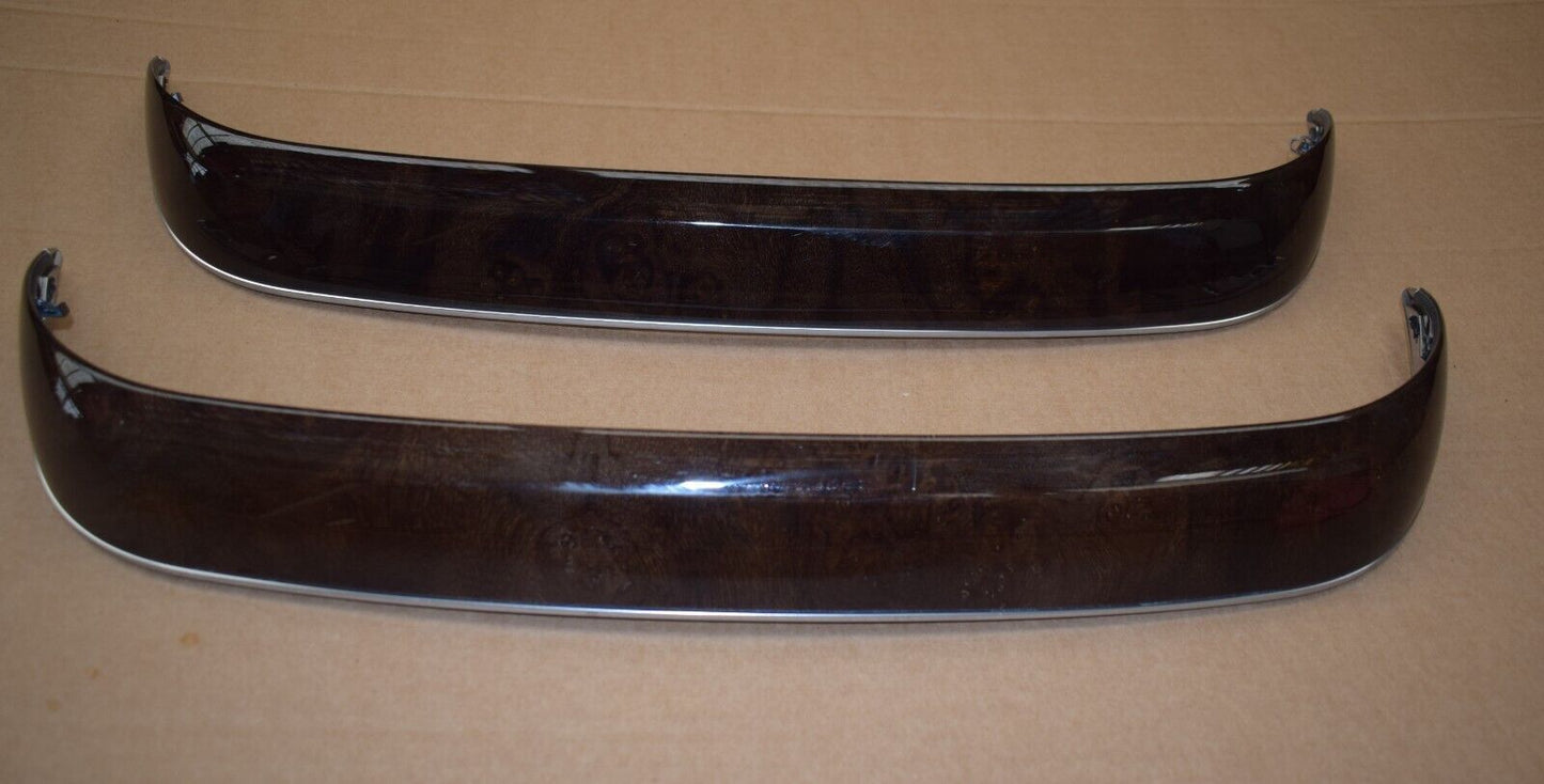 Original Mercedes w222 S Klasse Holzleiste Sitze Wurzelnuss glänzend