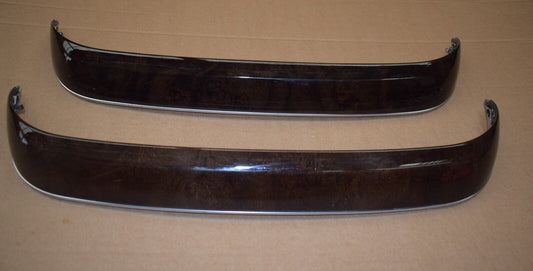 Original Mercedes w222 S Klasse Holzleiste Sitze Wurzelnuss glänzend