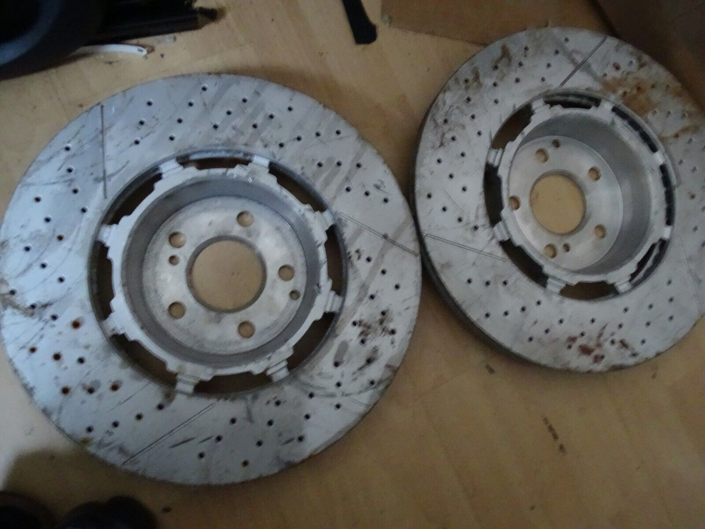 Original Mercedes AMG w213 a2134230000 hinten bremsscheibe BRAKE DISC REAR e63