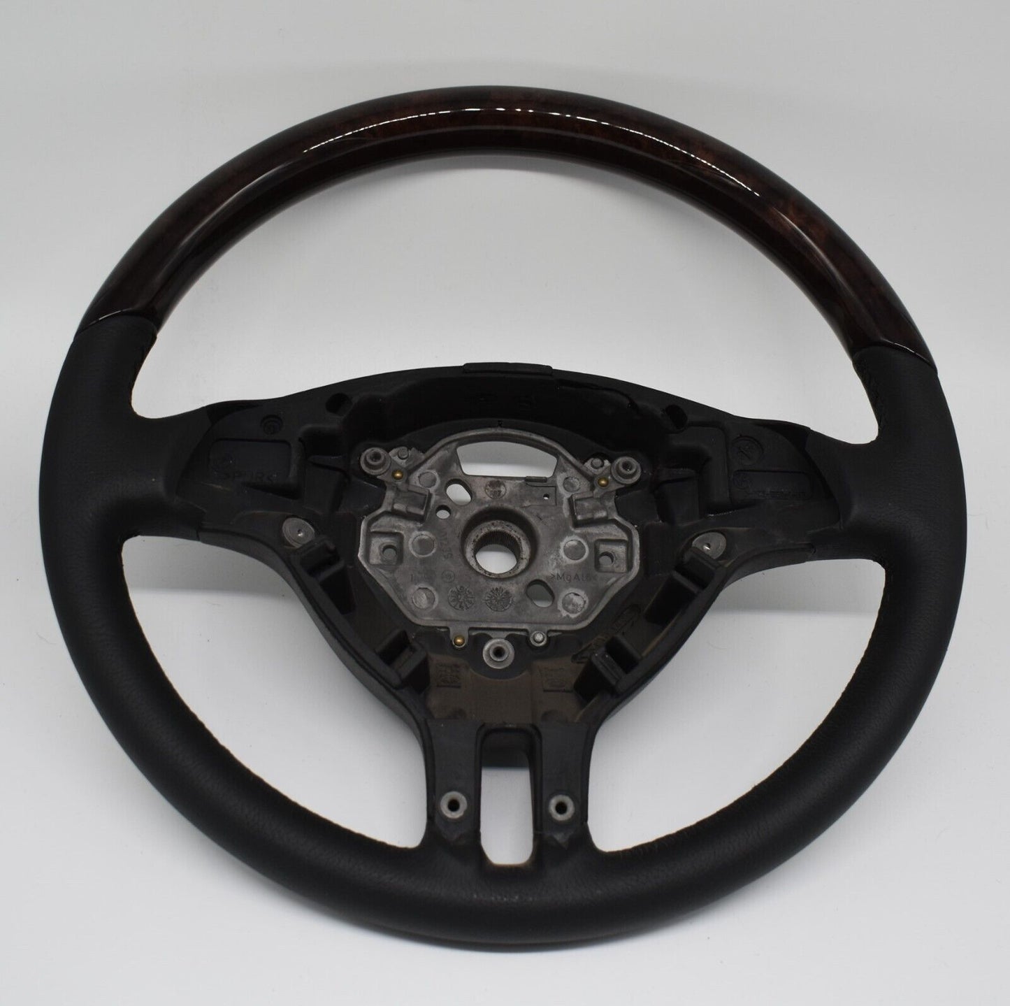 Original BMW Holzlenkrad schwarz E46 Lenkrad