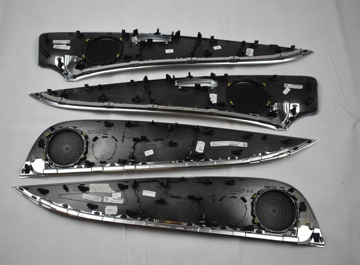 Original Mercedes w213 Chrom Leiste Türverkleidung vorne hinten rechts links