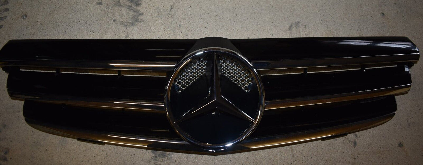 Original Mercedes Kühlergrill Grill w209 CLK a2098800223 schwarz