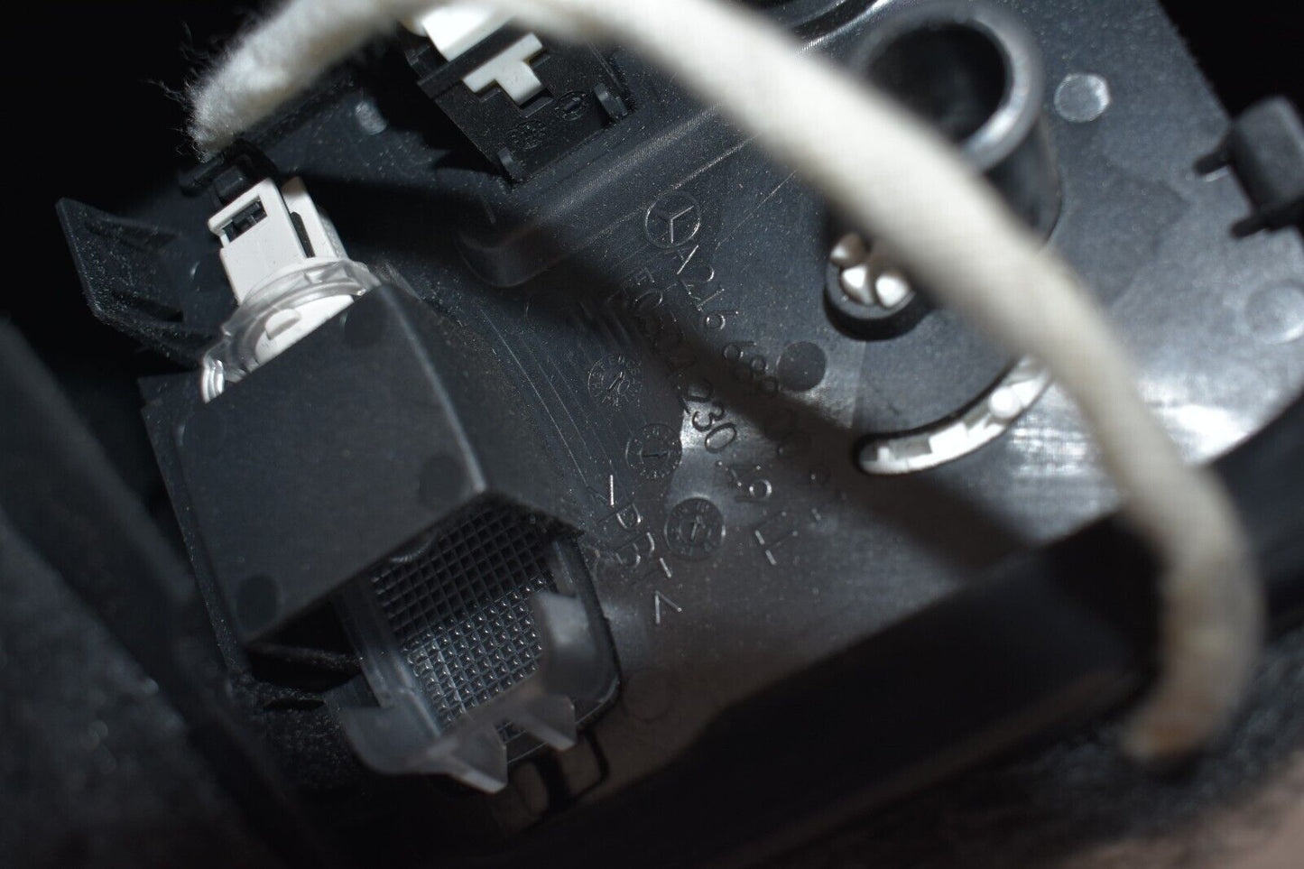 Original Mercedes CL w216 c216 216 Handschuhfach Grau Leder Armaturenbrett