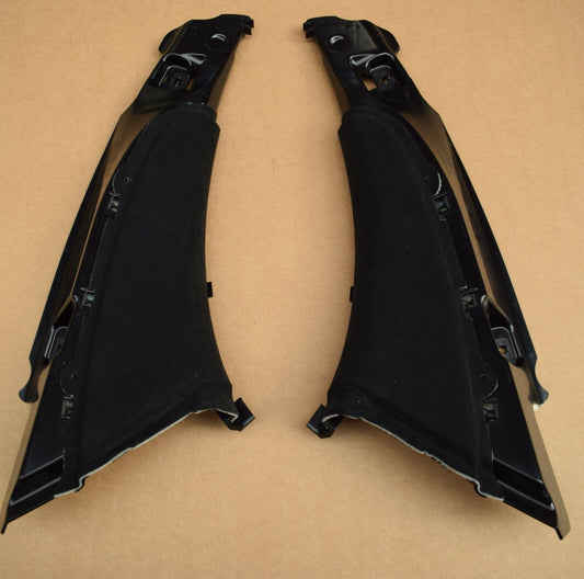 Original Mercedes w222 S Klasse Alcantara Abdeckung C Säule unten schwarz