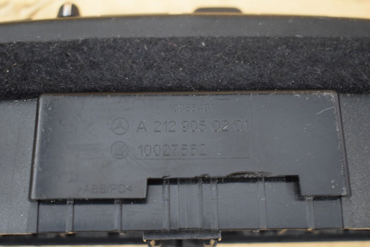 Original Mercedes Schalterblock w218 w212 Multikontursitz a2129050201