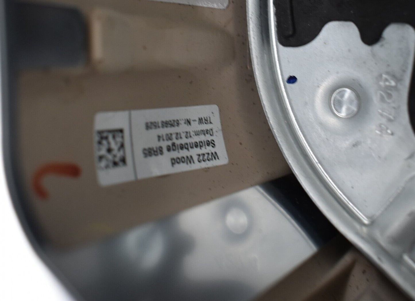Original Mercedes Holzlenkrad w222 Seidenbeige a2224605703 S Klasse Lenkrad