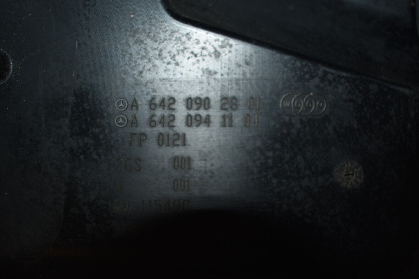 Original Mercedes G Klasse Luftfiltergehäuse a6420902801 a6420941104