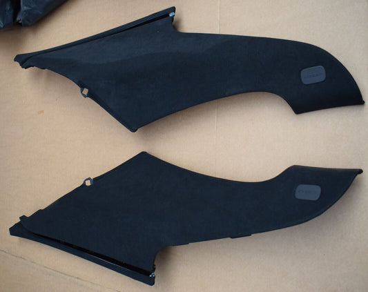 Original Mercedes w222 S Klasse Alcantara Abdeckung Rollo C Säule schwarz