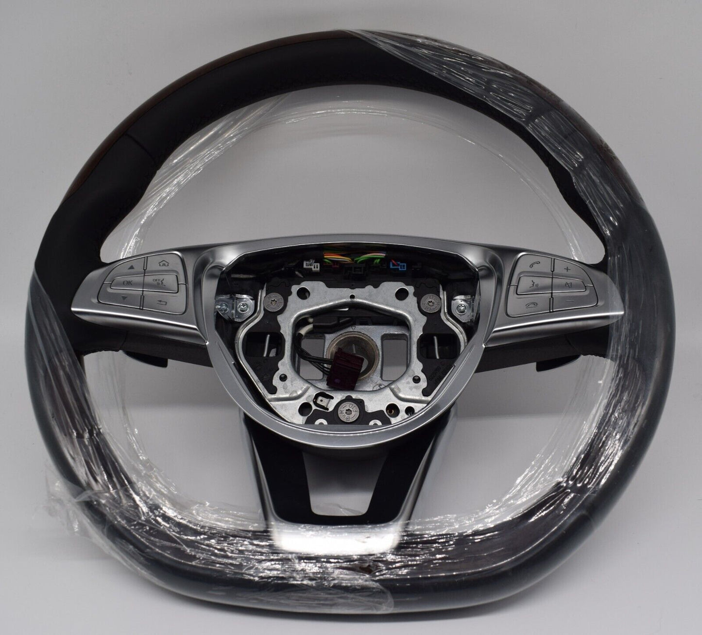 Original Mercedes w217 w222 S Klasse S Coupe Lederlenkrad beheizt Wurzelnuss