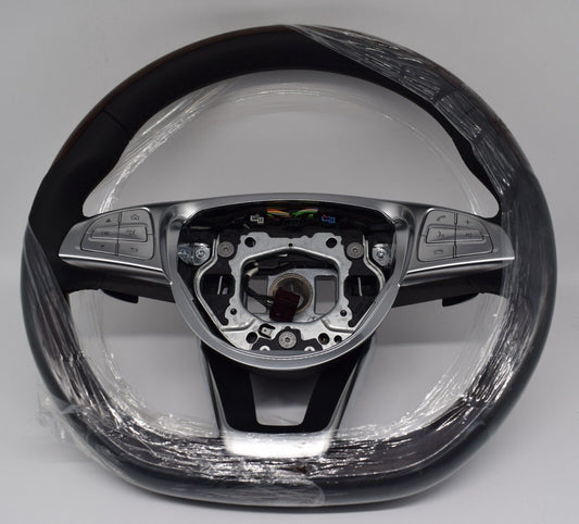 Original Mercedes w217 w222 S Klasse S Coupe Lederlenkrad beheizt Wurzelnuss
