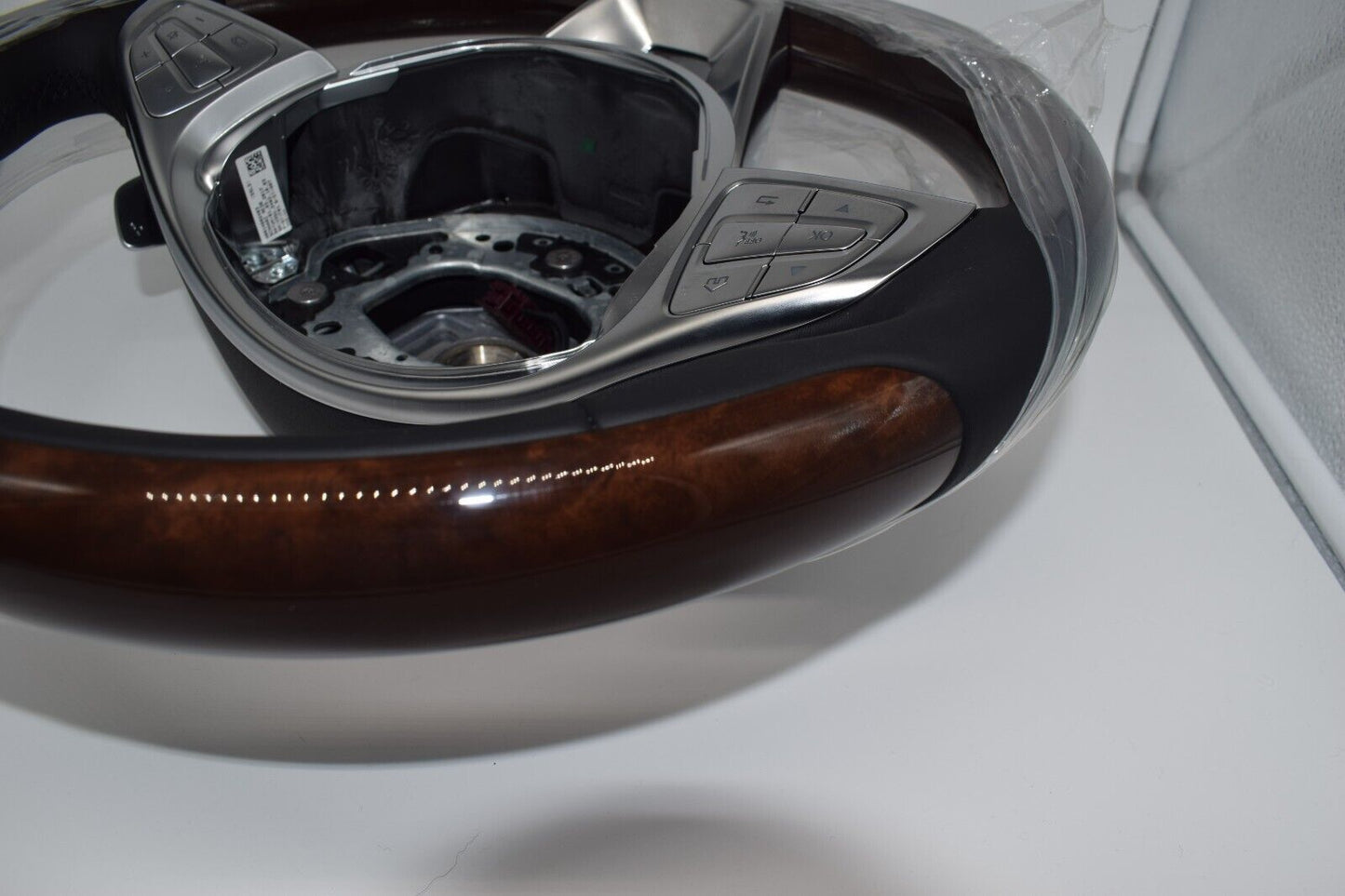 Original Mercedes w217 w222 S Klasse S Coupe Lederlenkrad beheizt Wurzelnuss