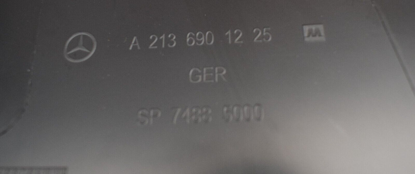 Original Mercedes w213 E Klasse B Säule Verkleidung unten Schwarz