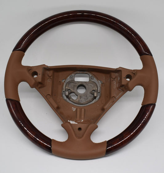 Original Porsche Lenkrad Holzlenkrad lenkrad Cayenne Holz Wurzel Havanna