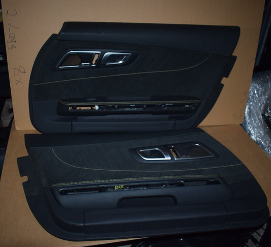 Original Mercedes AMG GT C190 Türverkleidung Paar rechts links Alcantara Gelb