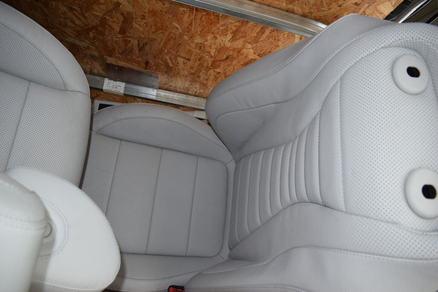 Original Mercedes w213 E Klasse Sitzgarnitur Grau Ledersitze vorne hinten