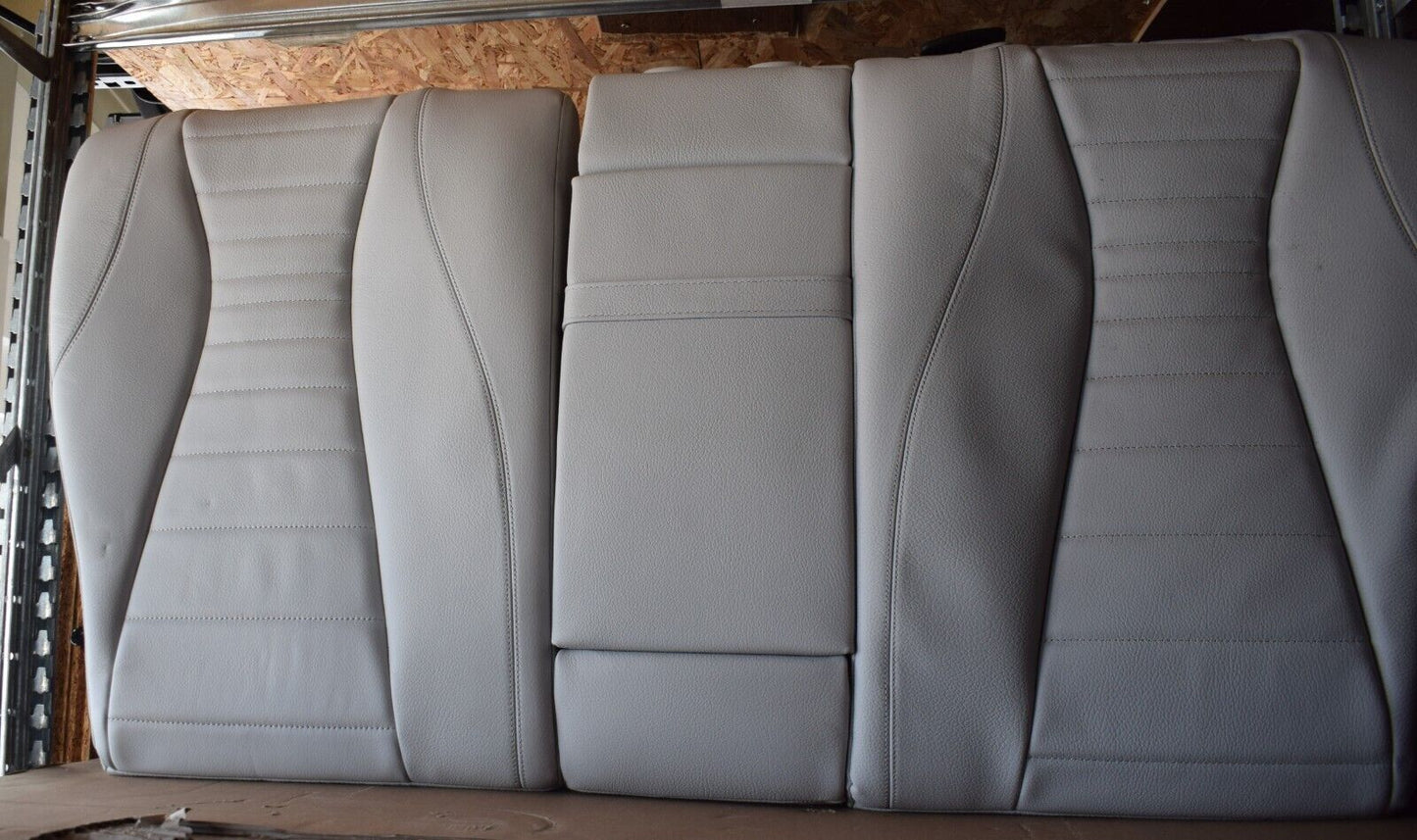 Original Mercedes w213 E Klasse Sitzgarnitur Grau Ledersitze vorne hinten