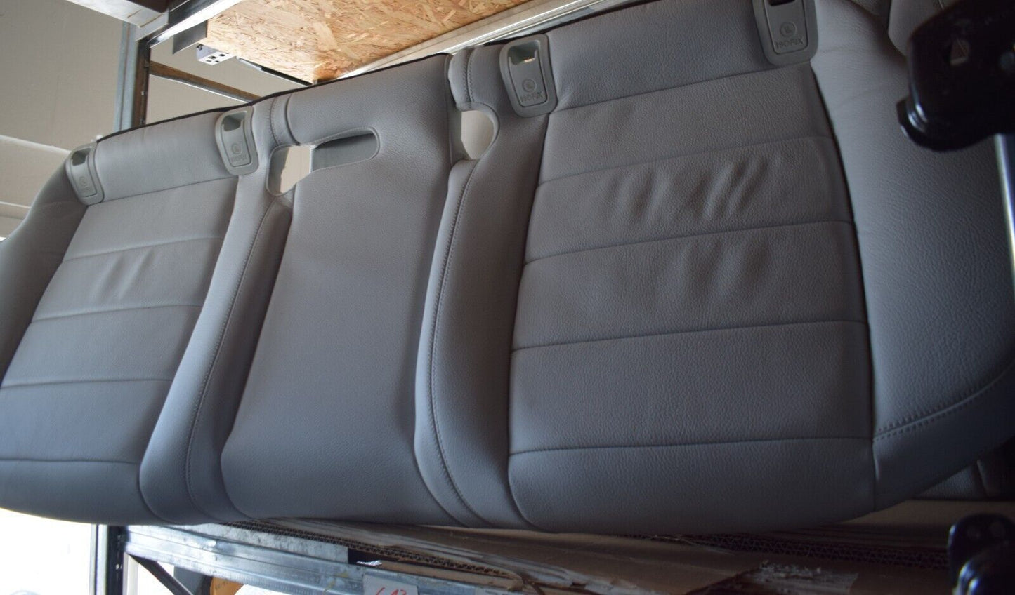 Original Mercedes w213 E Klasse Sitzgarnitur Grau Ledersitze vorne hinten